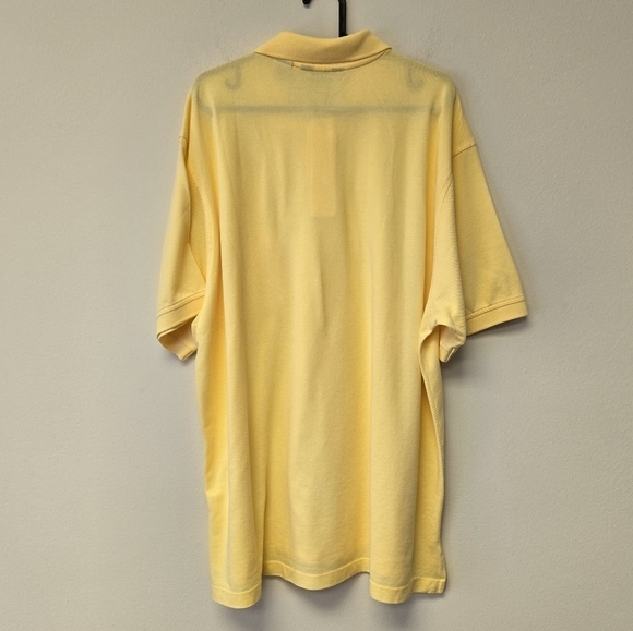 Roundtree & Yorke Polo Shirt Gold Label Yellow XL - Picture 2 of 5